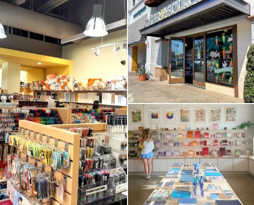 Favorite stationery shops throughout LA cover photo collage