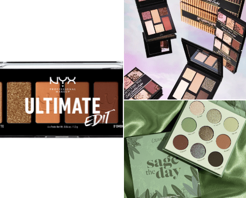 Fall Eyeshadow Palettes cover photo collage