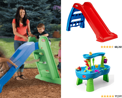 Spring & Summer Outdoor Toddler Play cover photo collage