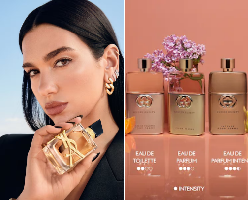 iconic perfumes and fragrances🫧 cover photo collage