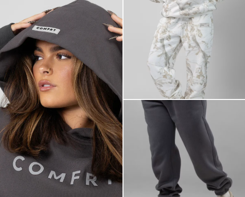 Comfrt - It’s more of a NEED than a want cover photo collage