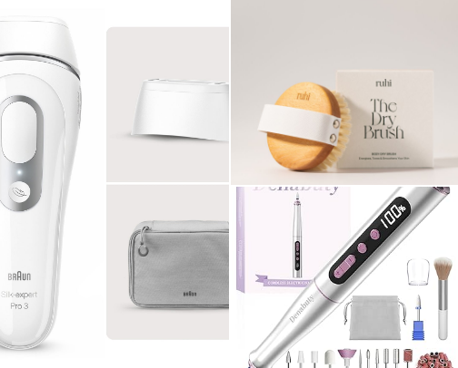 Gadgets and things for salon at home! cover photo collage