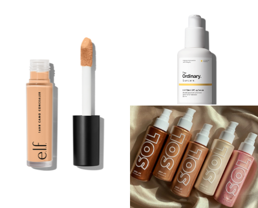 My favorite beauty recs cover photo collage