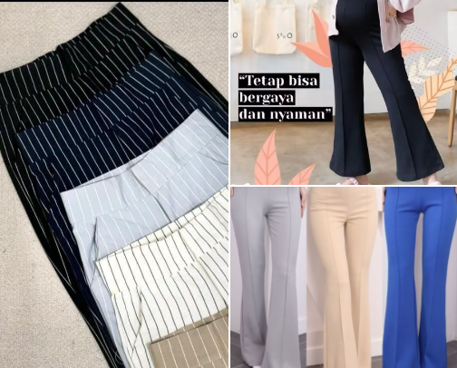 Celana karet nyaman sekali dipakai cover photo collage
