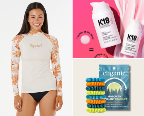 Fun in the Sun Favorites: Sun Protection, Beachwear & Outdoor Essentials cover photo collage