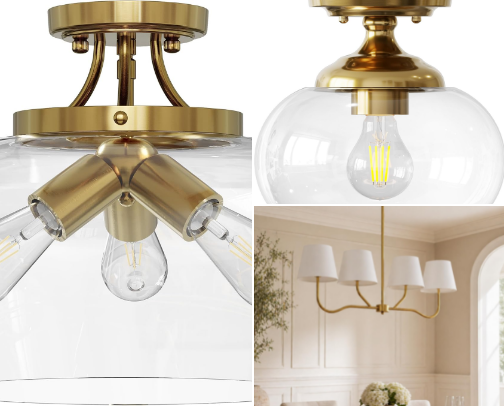 Lighting in My Home cover photo collage