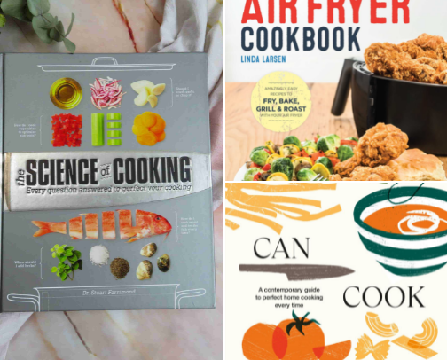 Cook Like A Pro With This Cookbooks cover photo collage