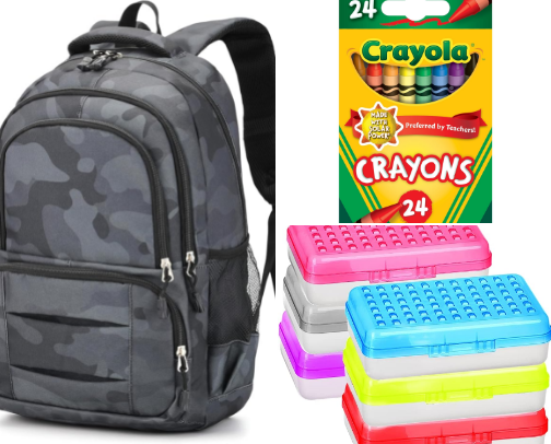 🎒Back-to-School Supply List cover photo collage