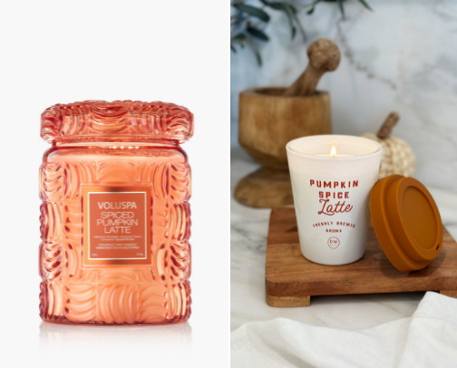 Candle that turns home into a warm cozy space cover photo collage
