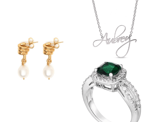 Jewelry cover photo collage