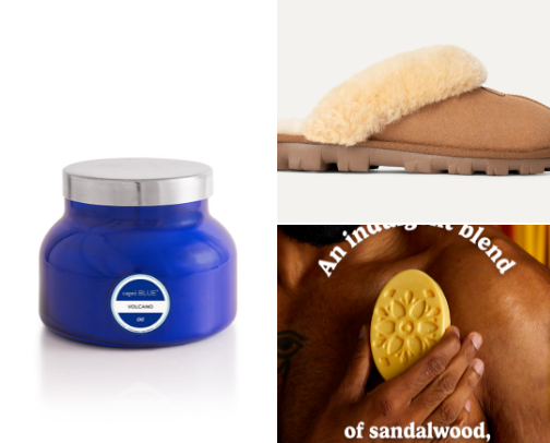 Things that make me feel cozy at home cover photo collage