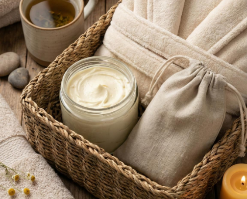 Postpartum Recovery Essentials Every New Mom Needs for the Fourth Trimester cover photo collage
