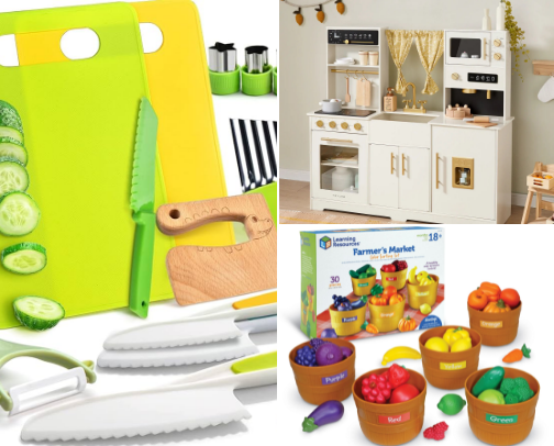 Most used gifts/toys for our 1 year old cover photo collage