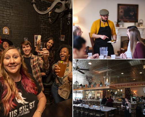 Places in RVA to really impress your date 10/10 ⭐️ cover photo collage