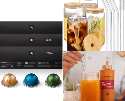 my daily latte essentials cover photo collage