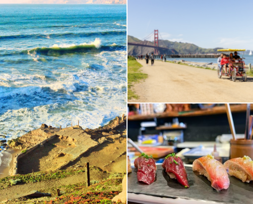 A Day in SF cover photo collage