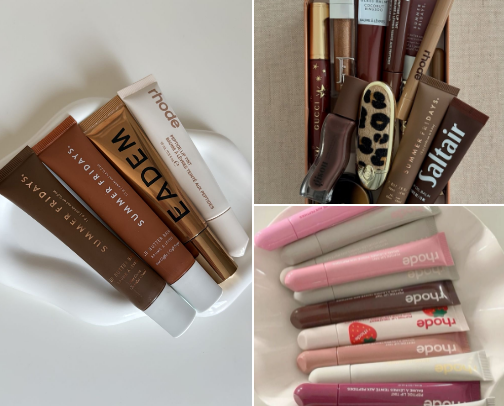 Lip diary’s 💋🩰 cover photo collage