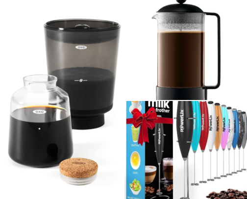 Coffee Corner Essentials for Home: Brewing, Mugs & Organization cover photo collage
