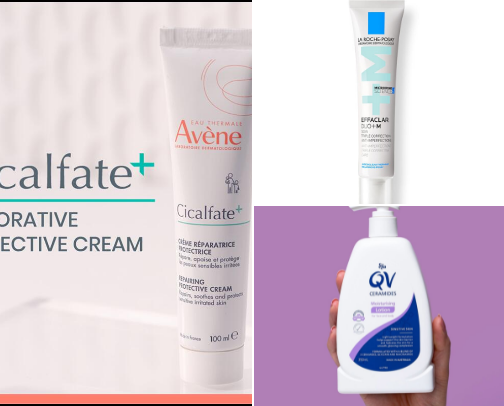 An Acne-Prone's Besties cover photo collage