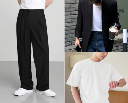 Affordable SHEIN Men's Capsule Wardrobe (Old Money & Basics) cover photo collage