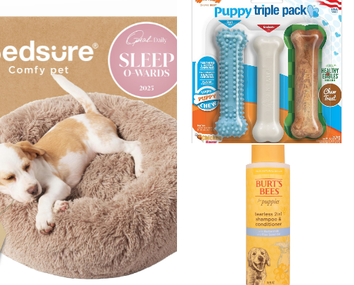 New Puppy Must Haves cover photo collage