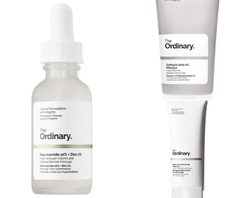 Routine for *CLEAN and ACNE-PRONE* skin cover photo collage