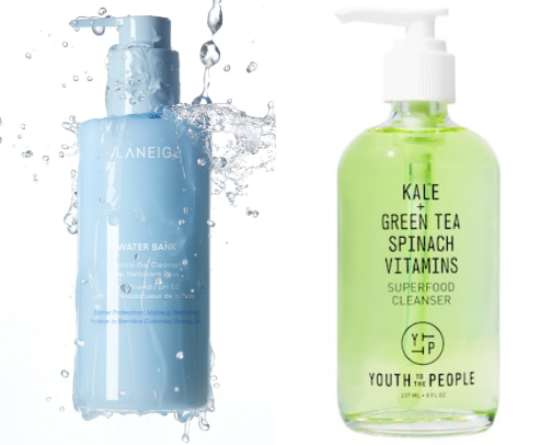 Best facial wash for oily, dry, and sensitive skin cover photo collage