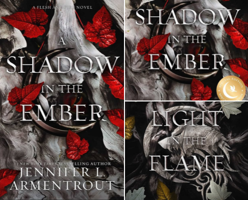 Read Now - A Shadow in the Ember: Flesh and Fire, Book 1 fan reading guide cover photo collage