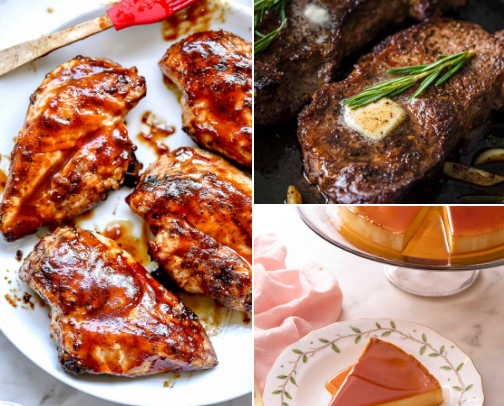Recipes cover photo collage