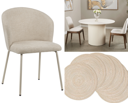 Small modern white & beige condo cover photo collage