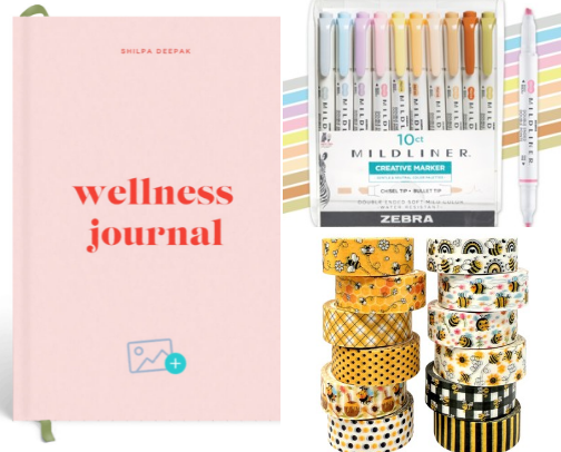 Creative Journaling Starter Kit cover photo collage