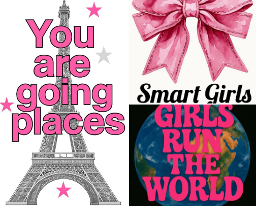 All for the Girls PNGs cover photo collage