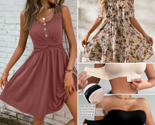 Shein finds! cover photo collage