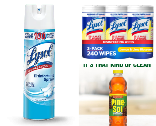 My go to for everyday cleaning cover photo collage