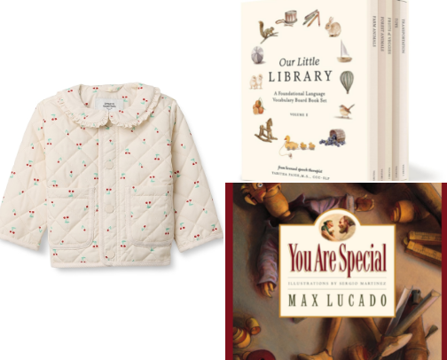 gifts I’ve given to the babies in my life! cover photo collage