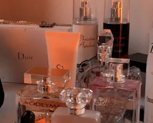 perfumes cover photo collage