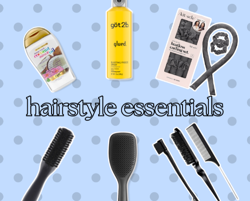 Minimal Effort, Maximum Polish: Your Hairstyle Essentials cover photo collage