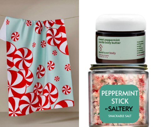 Oooooh! Peppermint! cover photo collage