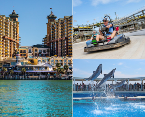 Gulf Coast Florida Vacation Guide cover photo collage