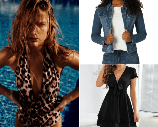 Fashion cover photo collage