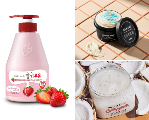 bodycare favorites!🧴 cover photo collage