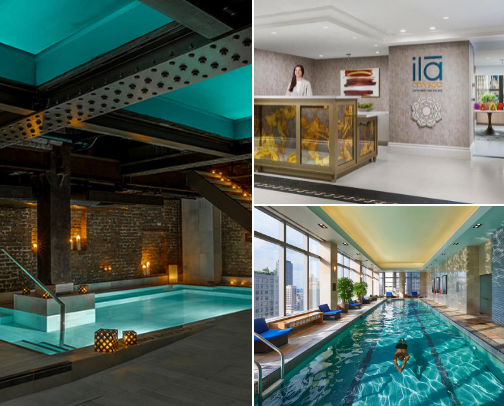 Manhattan Spas for Serious Self-Care (From Someone Who's Tried Them All) cover photo collage