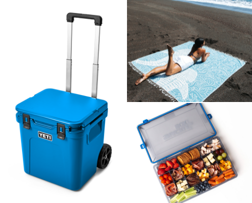 Things you need on a roadtrip. cover photo collage