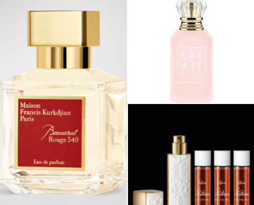 Fragrances cover photo collage