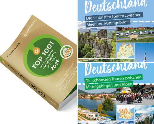 Deutschland: Camping & Wohnmobil-Urlaub cover photo collage