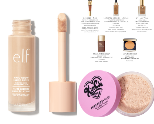 My favorite beauty recs cover photo collage