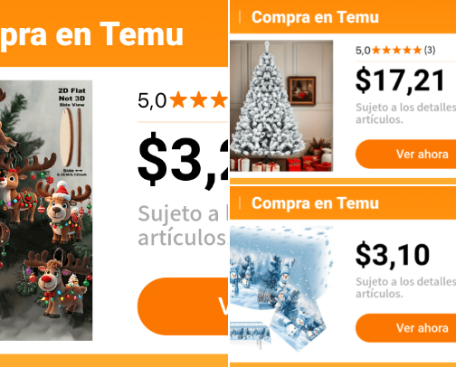 Navideños cover photo collage