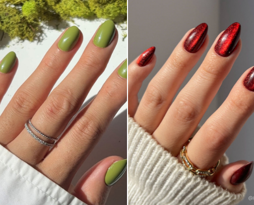 Classy & Simple Press-On Nails cover photo collage