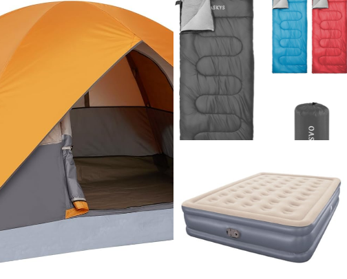 Camping Essentials That Save Your Trip cover photo collage