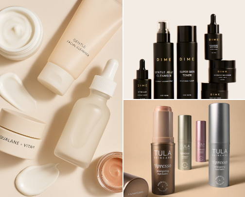 The face lineup, stuff my skin LOVES cover photo collage